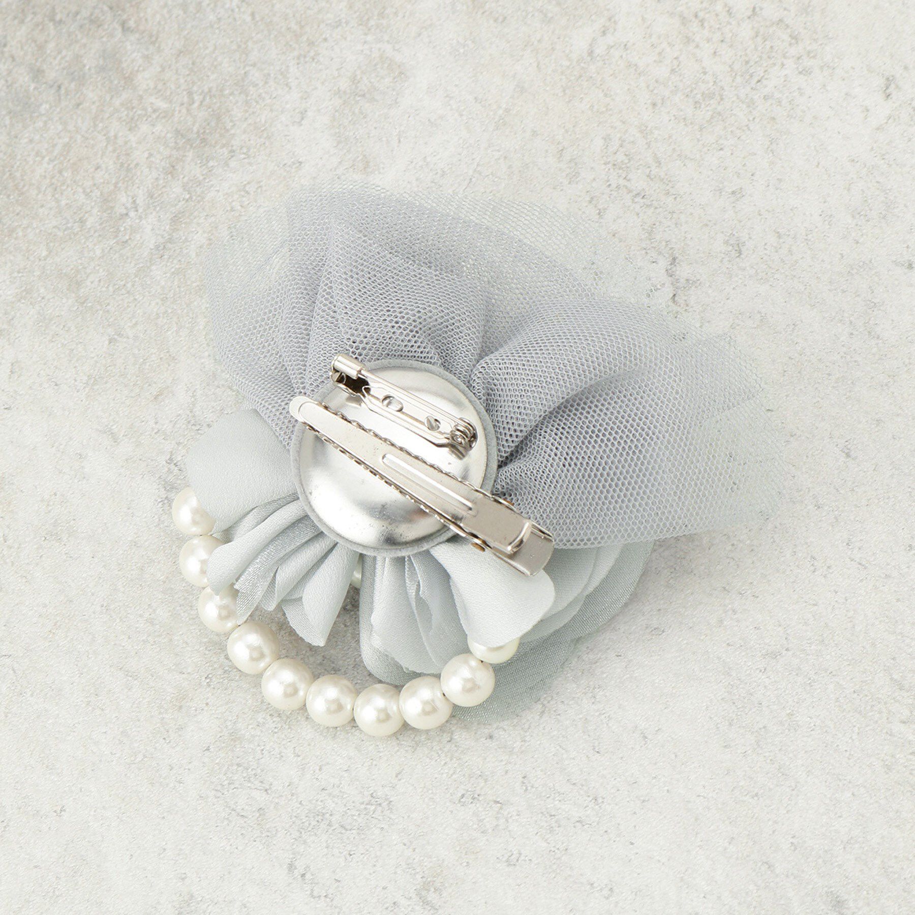 Dessin「【入卒/セレモニー】パール調コサージュ」|ブローチ・コサージュ|