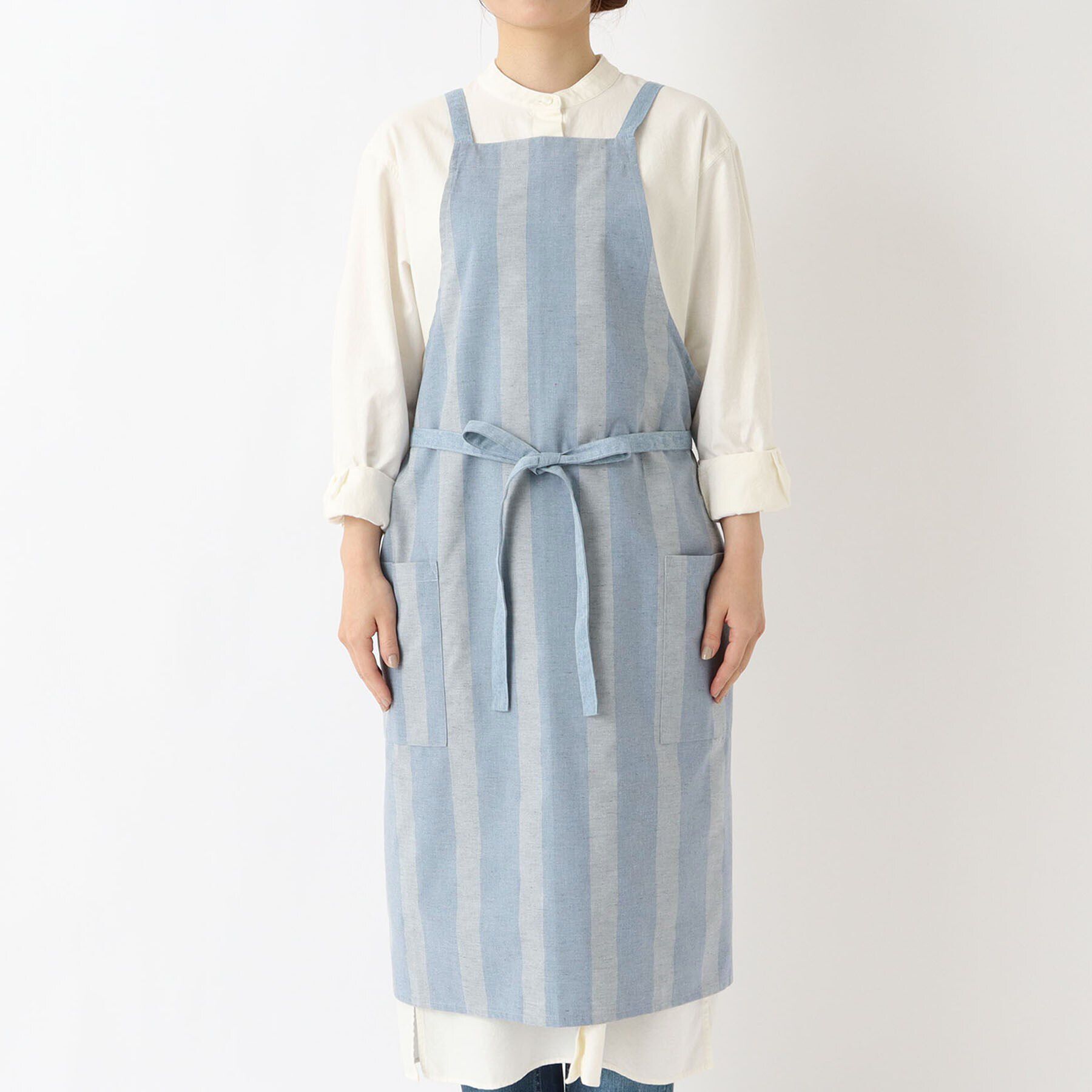 212 KITCHEN STORE「サーキュリック フルエプロン ストライプ ＜212Kオリジナル＞」|食器・キッチングッズ|