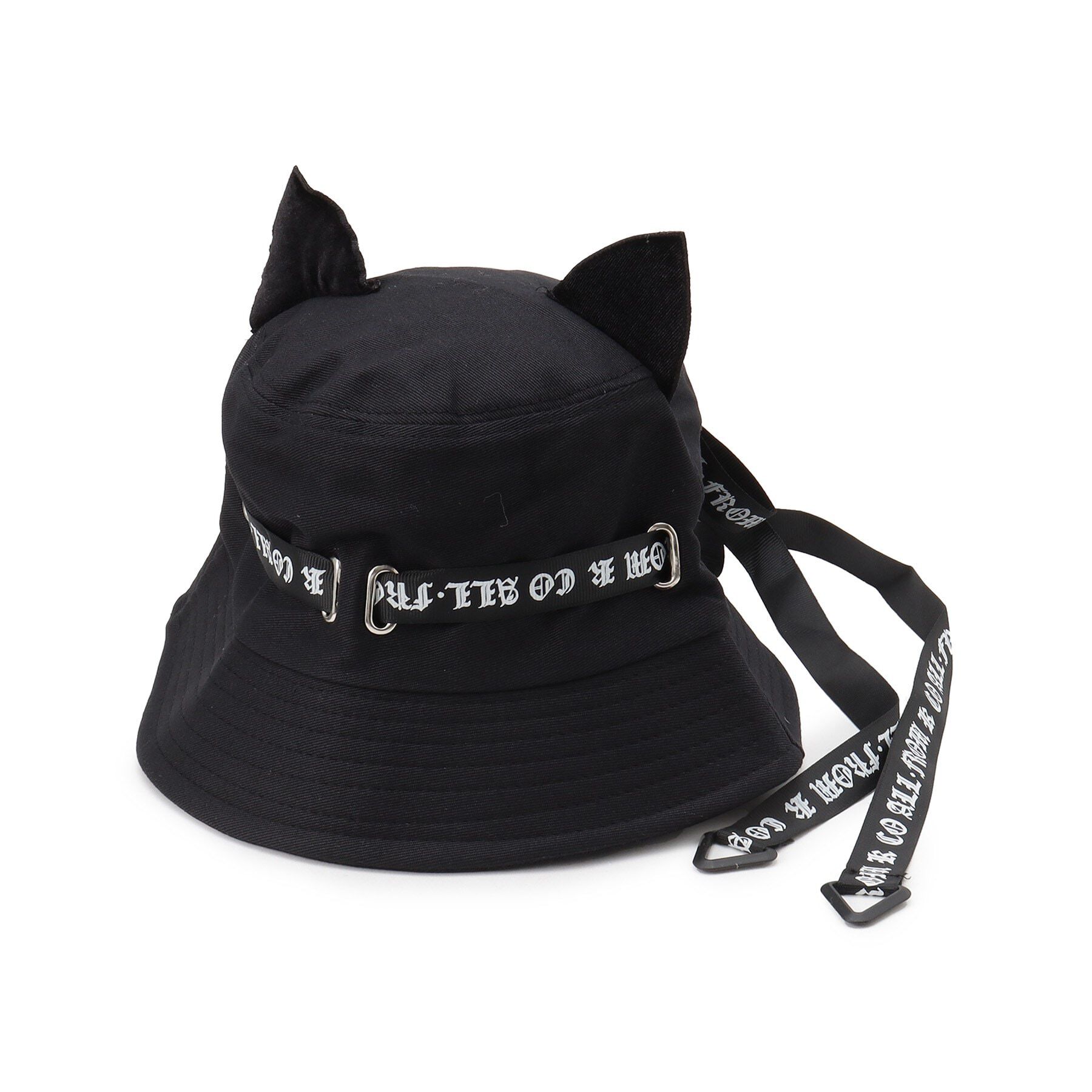 Grandedge「ネコミミリボンバケットハット」|ハット|