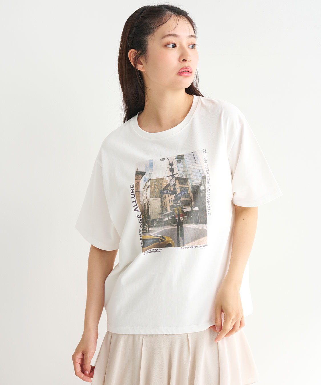 COCO DEAL「フォトグラフィックTシャツ」|Tシャツ・カットソー|