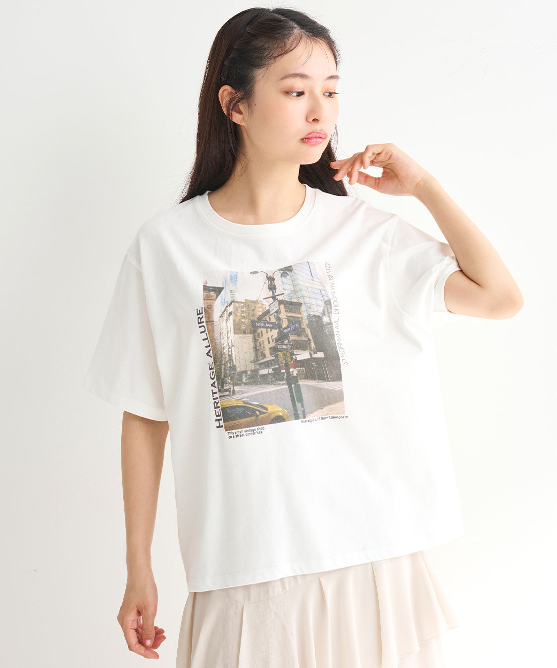 COCO DEAL「フォトグラフィックTシャツ」|Tシャツ・カットソー|