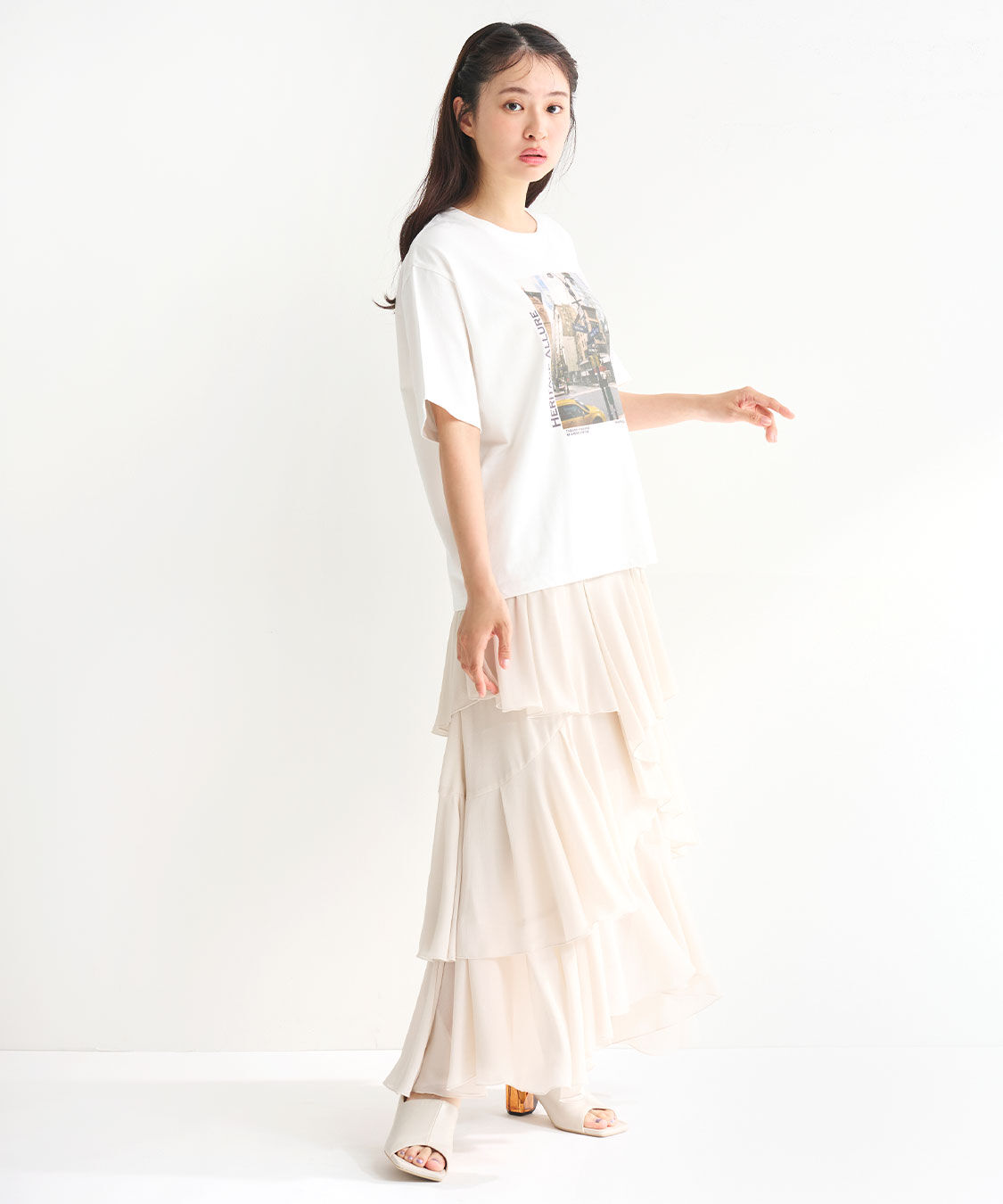 COCO DEAL「フォトグラフィックTシャツ」|Tシャツ・カットソー|