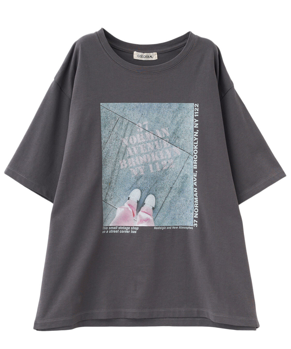 COCO DEAL「フォトグラフィックTシャツ」|Tシャツ・カットソー|