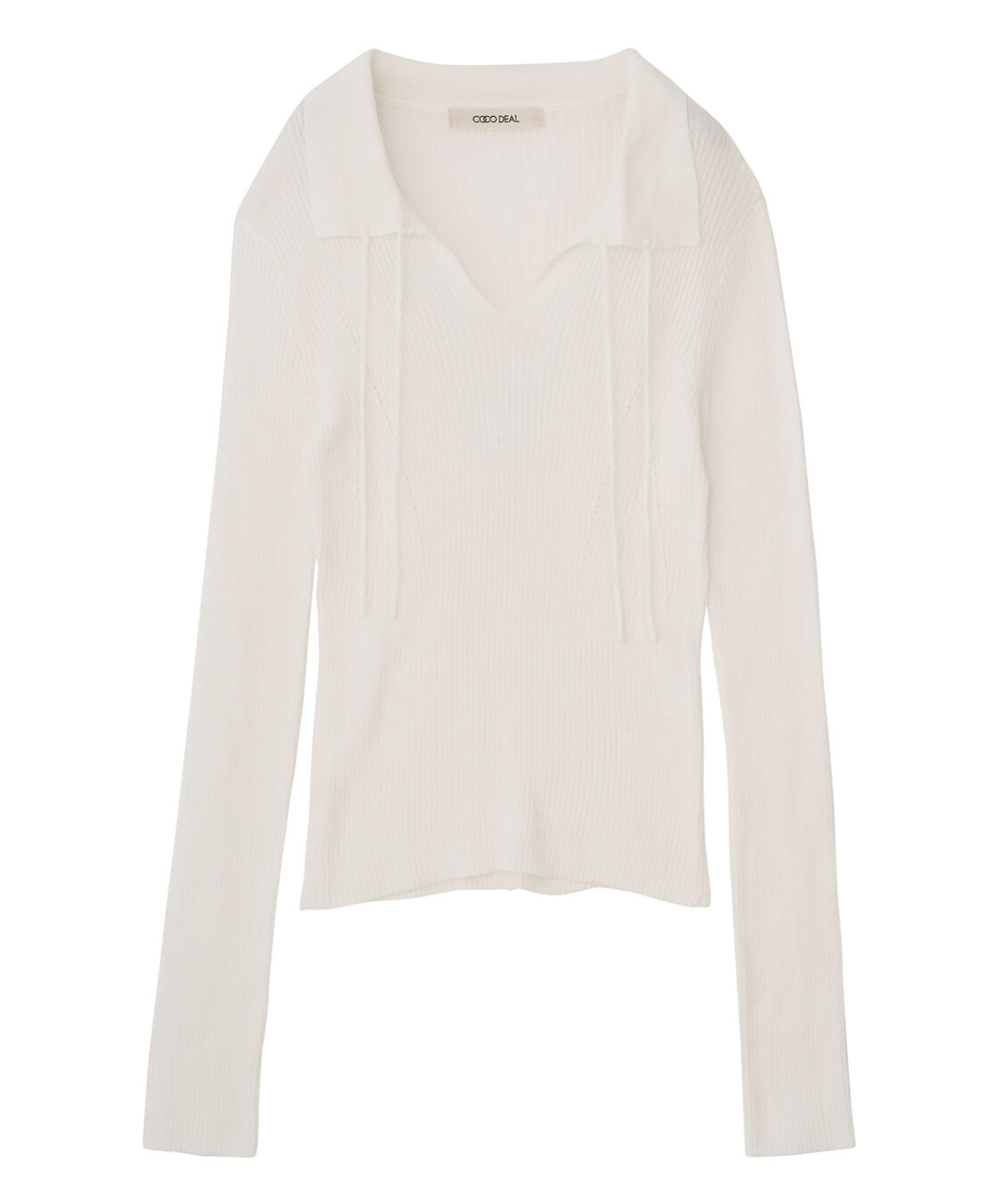 COCO DEAL「スイビスキッパーリブニット」|ニット・セーター|