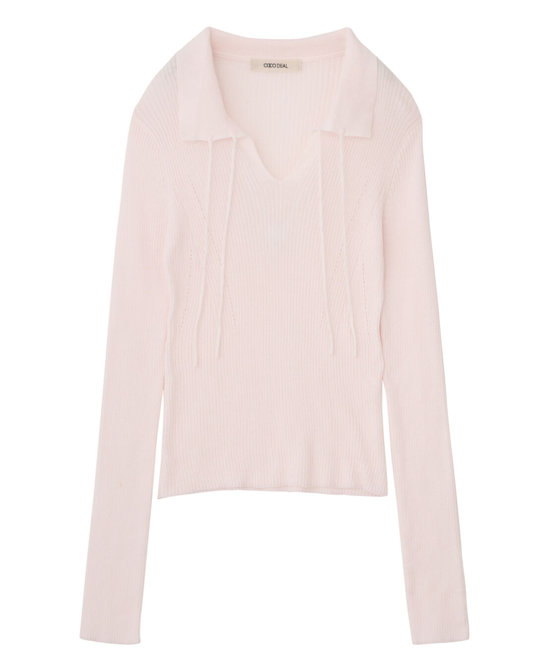 COCO DEAL「スイビスキッパーリブニット」|ニット・セーター|