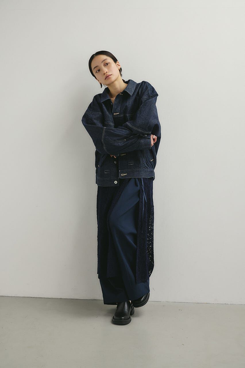 STYLEMIXER「フォルムデニムジャケット」|デニムジャケット|