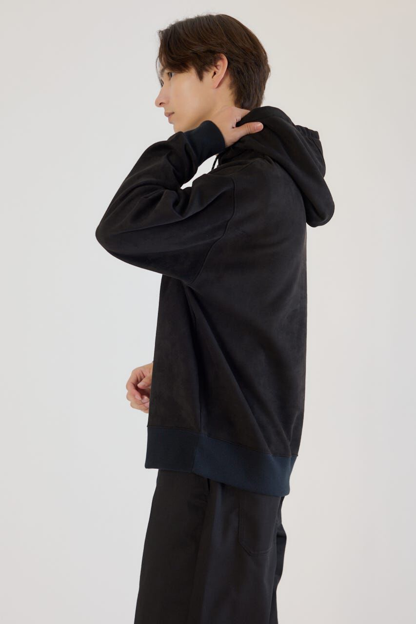 RODEO CROWNS「ブラッシュドバックボアフーディー」|パーカー|