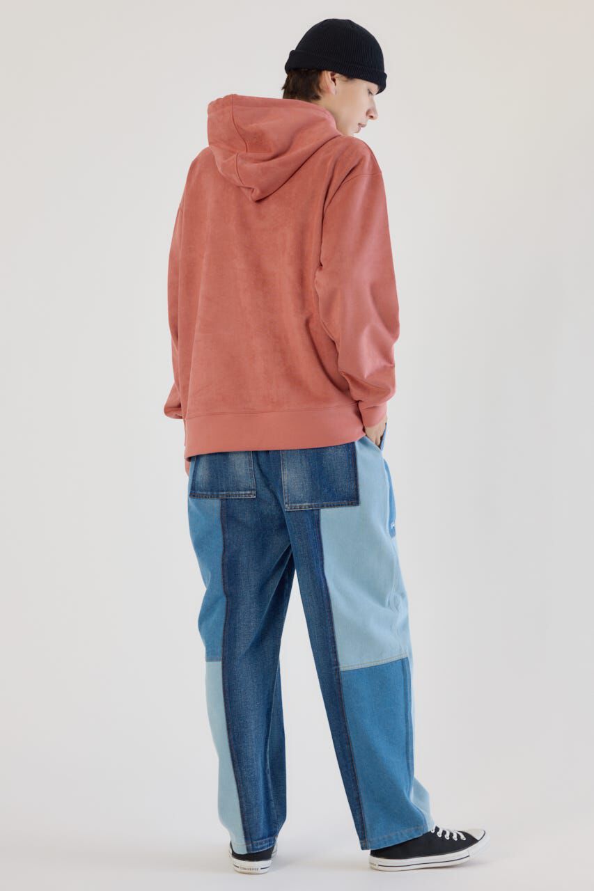 RODEO CROWNS「ブラッシュドバックボアフーディー」|パーカー|