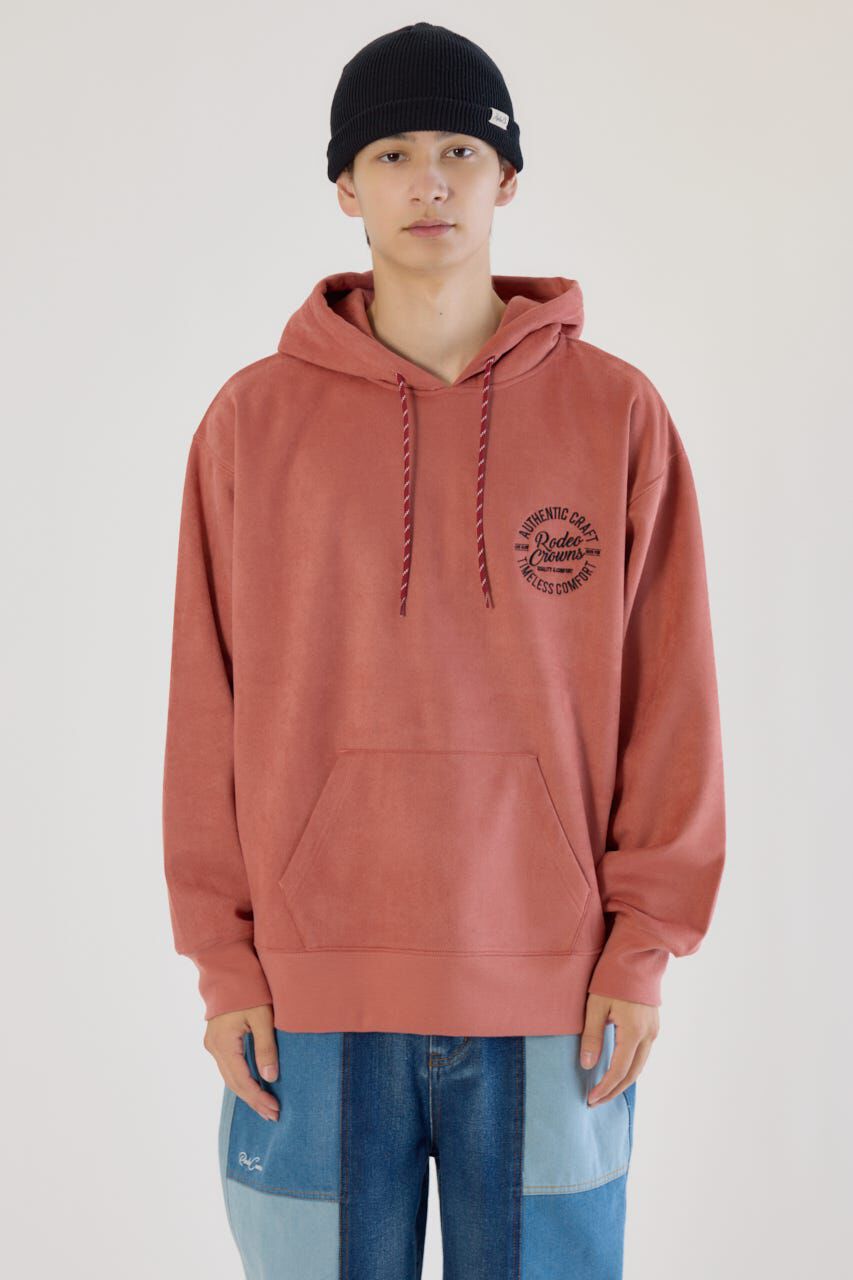 RODEO CROWNS「ブラッシュドバックボアフーディー」|パーカー|
