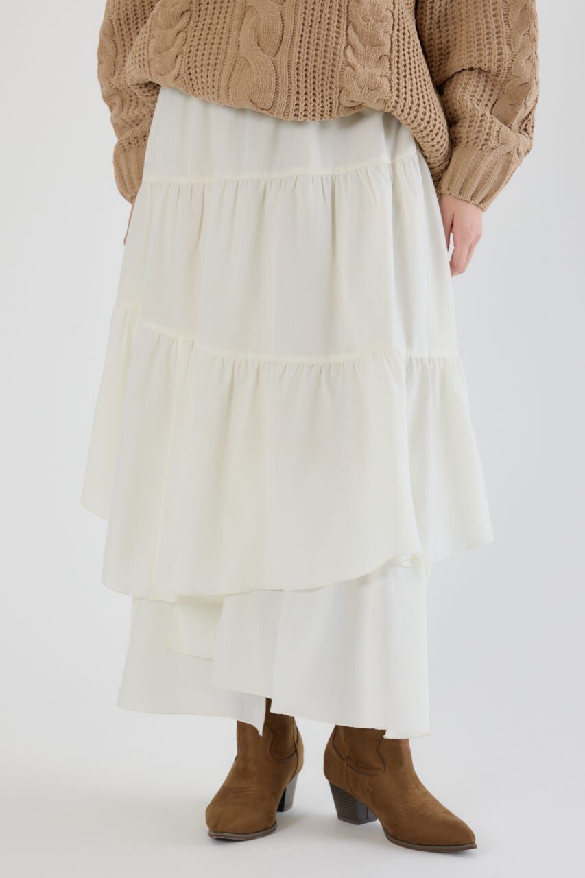 RODEO CROWNS「ランダムティアードスカート」|スカート|