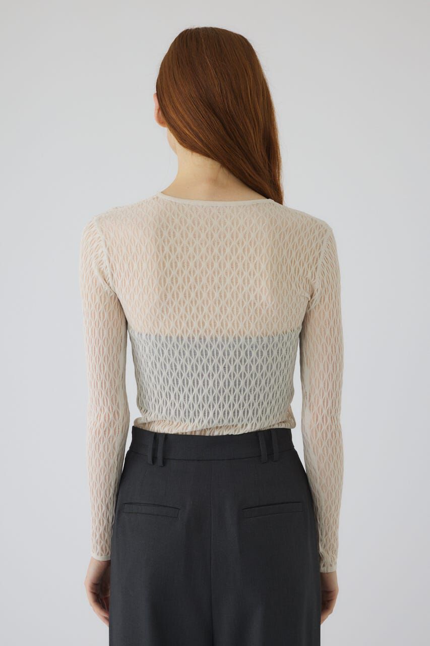 RIM.ARK 「Lace knitting tops」|ニット・セーター|