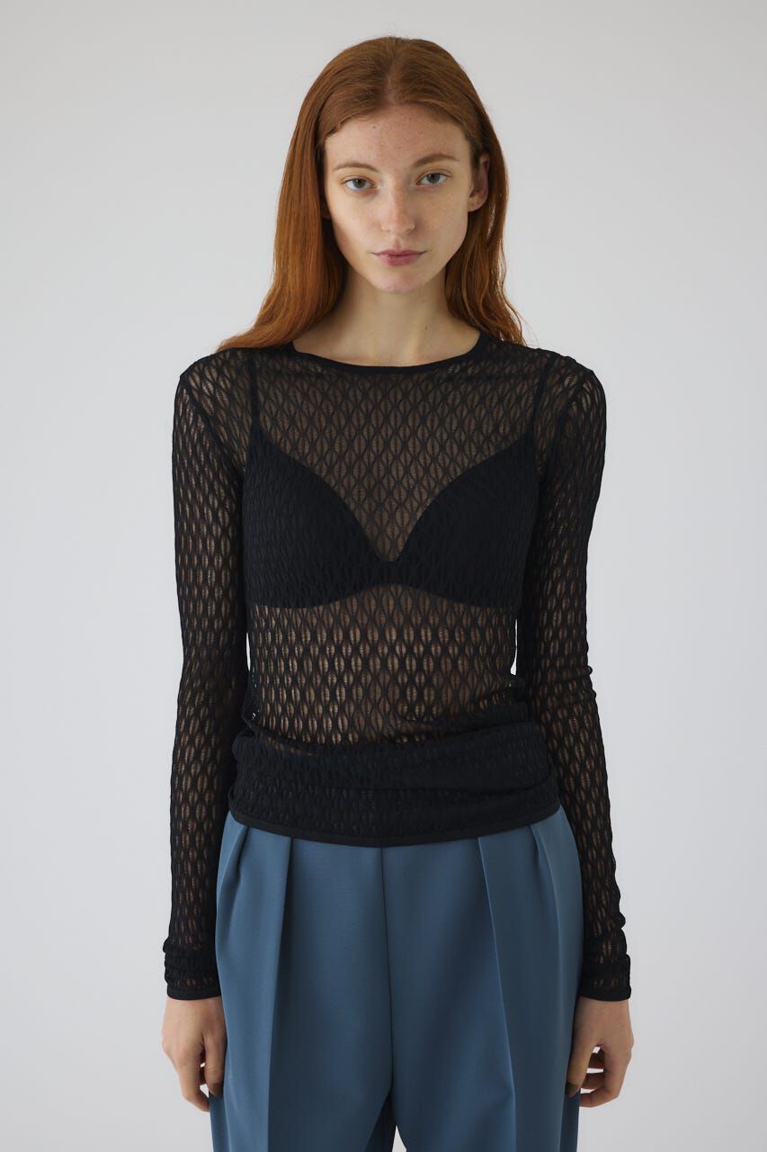 RIM.ARK 「Lace knitting tops」|ニット・セーター|