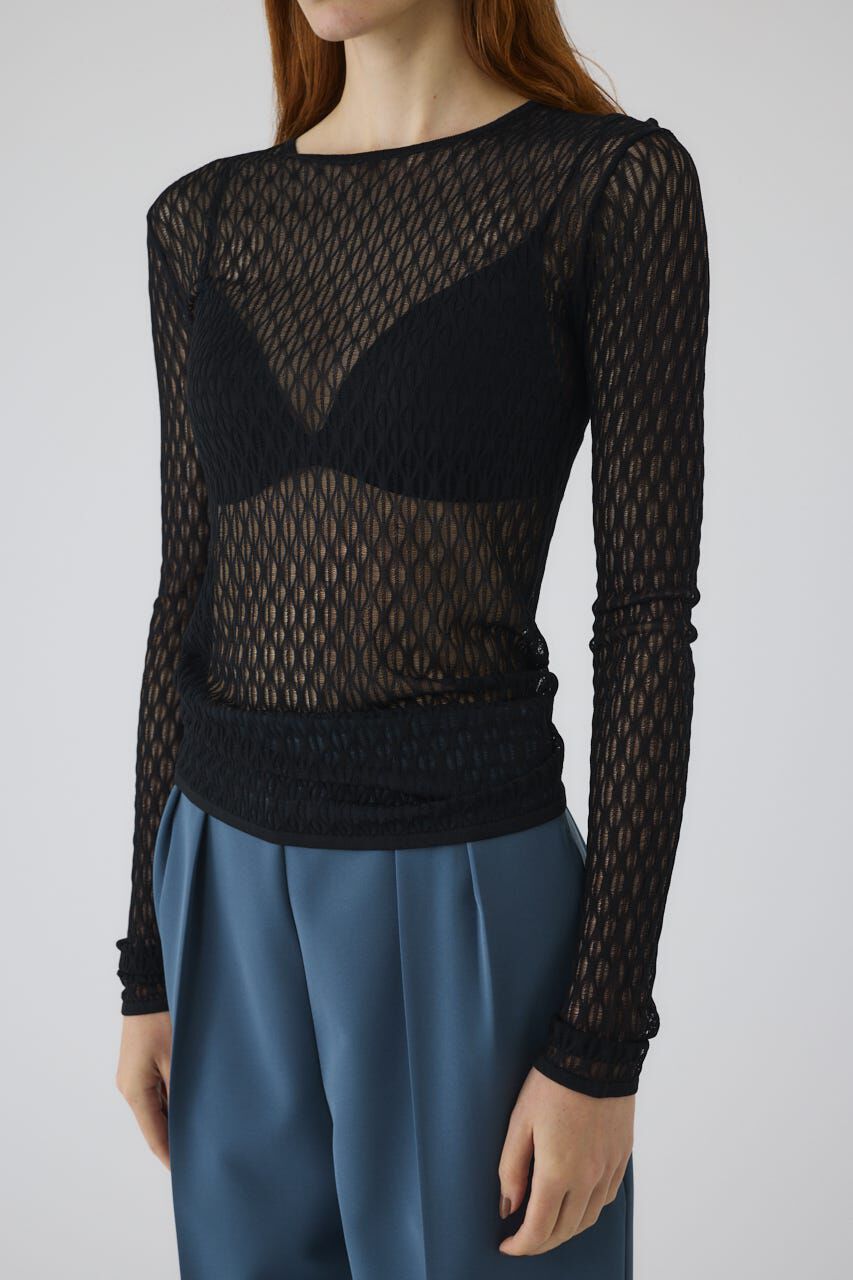 RIM.ARK 「Lace knitting tops」|ニット・セーター|