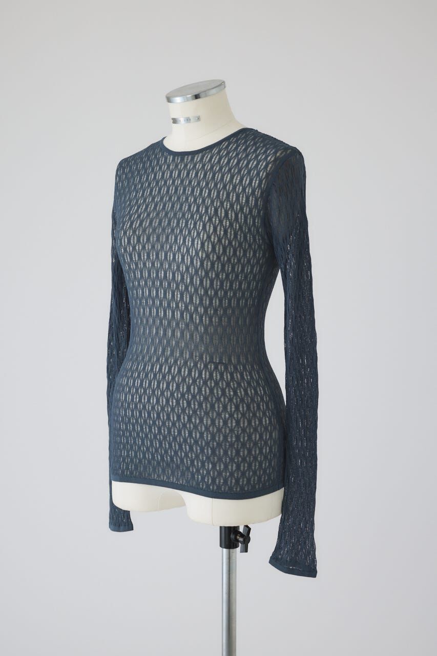 RIM.ARK 「Lace knitting tops」|ニット・セーター|
