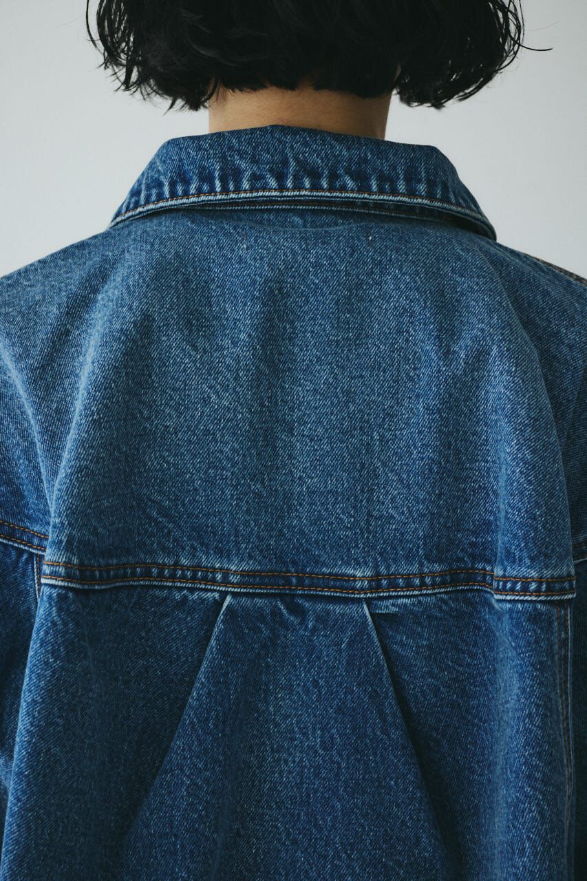 HeRIN.CYE「［予約］Round form denim jacket」|デニムジャケット|