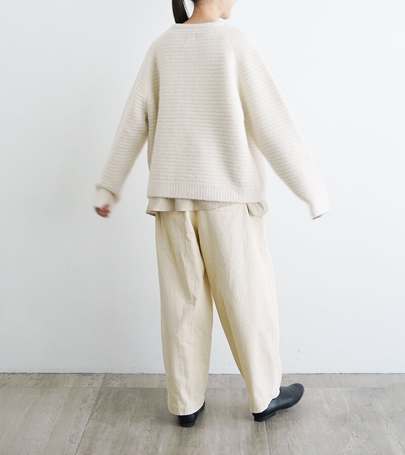 オオカミとフクロウ「オオカミとまるい羊のチャーミー」|カーディガン|