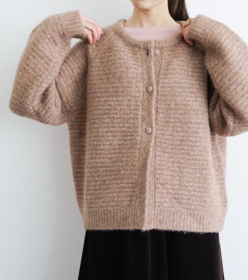 オオカミとフクロウ「オオカミとまるい羊のチャーミー」|カーディガン|