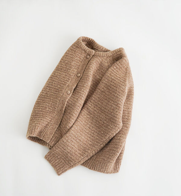 オオカミとフクロウ「オオカミとまるい羊のチャーミー」|カーディガン|