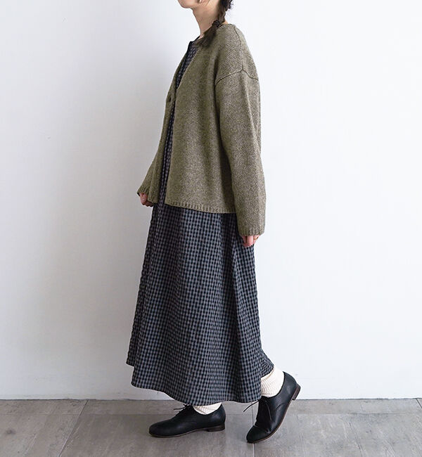 オオカミとフクロウ「オオカミと真夜中のティータイム&ldquo;つつみ&rdquo;」|カーディガン|