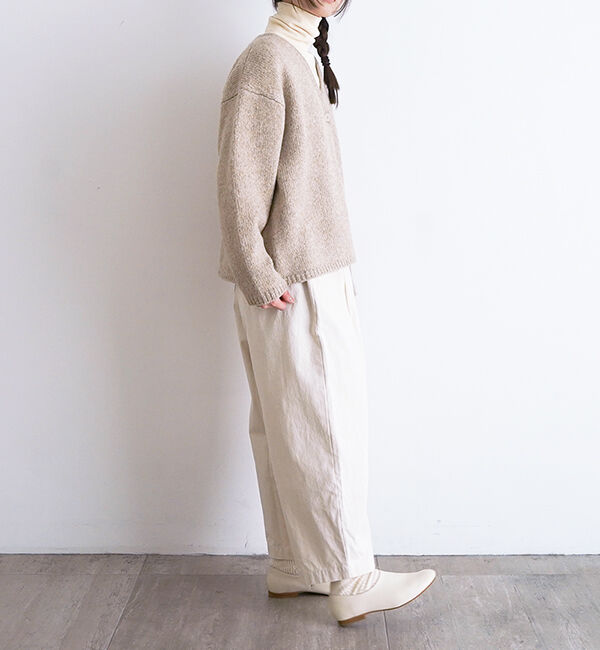 オオカミとフクロウ「オオカミと真夜中のティータイム&ldquo;つつみ&rdquo;」|カーディガン|