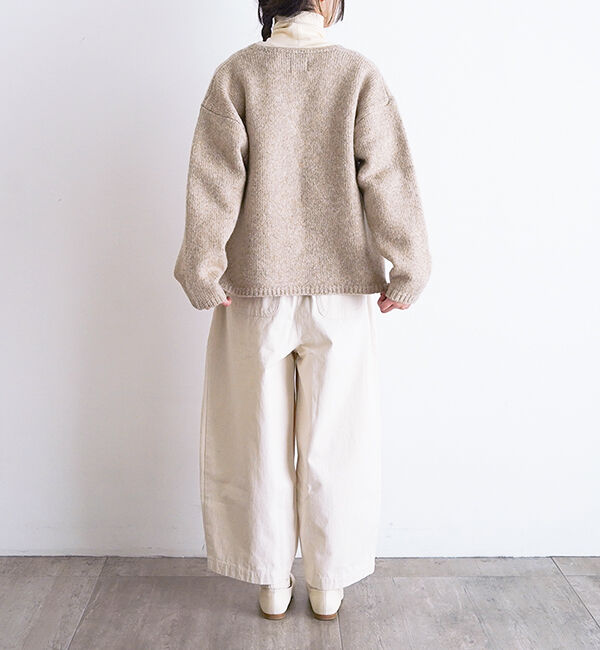 オオカミとフクロウ「オオカミと真夜中のティータイム&ldquo;つつみ&rdquo;」|カーディガン|