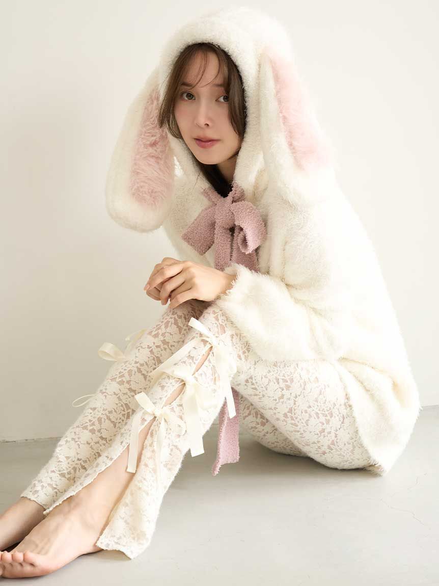 SNIDEL HOME「レースリボンレギンス」|その他|