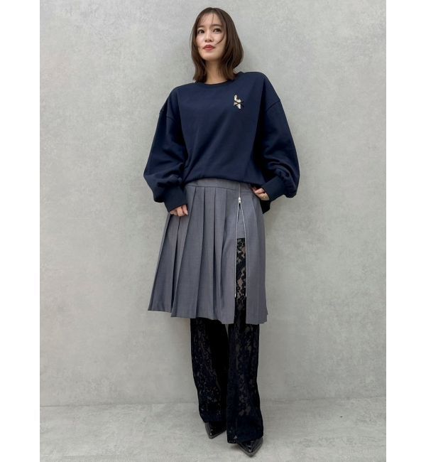 dazzlin「CAT刺繍リボンカットプルオーバー」|Tシャツ・カットソー|