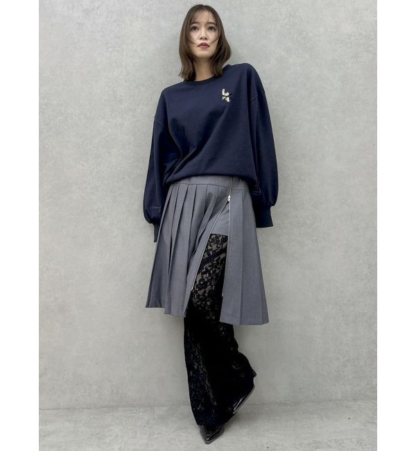 dazzlin「CAT刺繍リボンカットプルオーバー」|Tシャツ・カットソー|