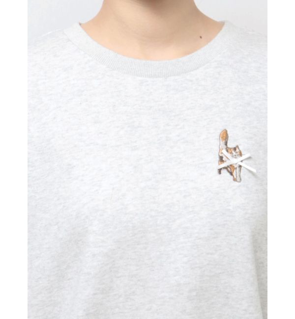 dazzlin「CAT刺繍リボンカットプルオーバー」|Tシャツ・カットソー|