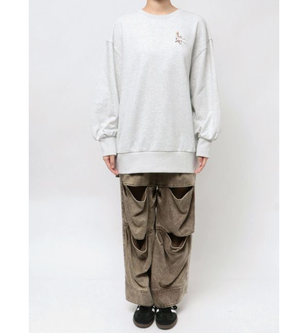 dazzlin「CAT刺繍リボンカットプルオーバー」|Tシャツ・カットソー|