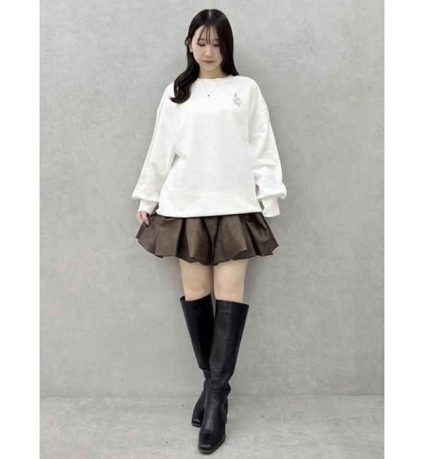 dazzlin「CAT刺繍リボンカットプルオーバー」|Tシャツ・カットソー|