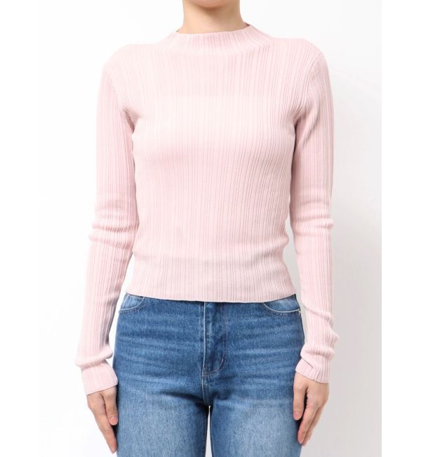 MERCURYDUO「シアーランダムリブニット」|ニット・セーター|