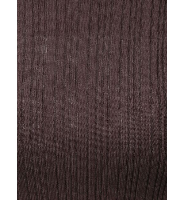 MERCURYDUO「シアーランダムリブニット」|ニット・セーター|