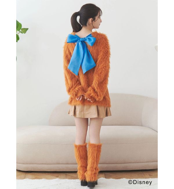 MERCURYDUO「【ディズニーコレクション】おしゃれキャット/ ロングシャギーレッグウォーマー」|レッグウォーマー|