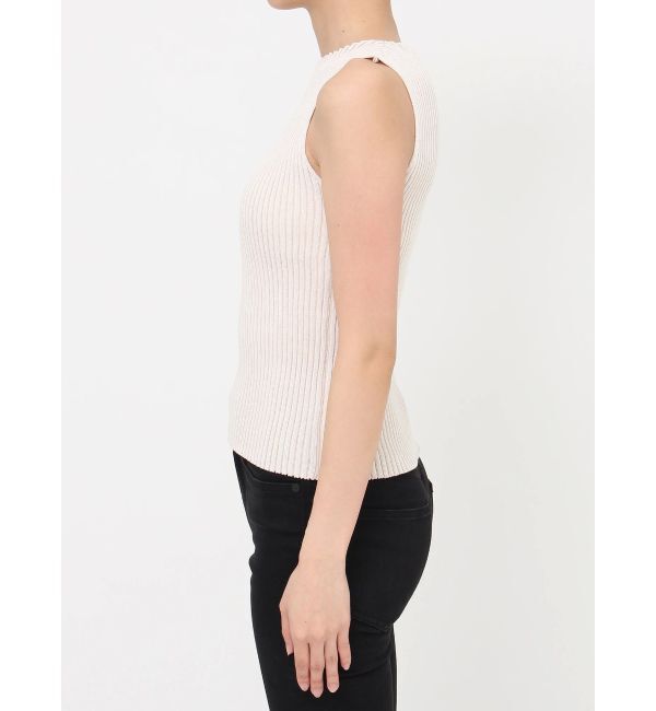 MURUA「バイカラーリブニットタンク」|ニット・セーター|