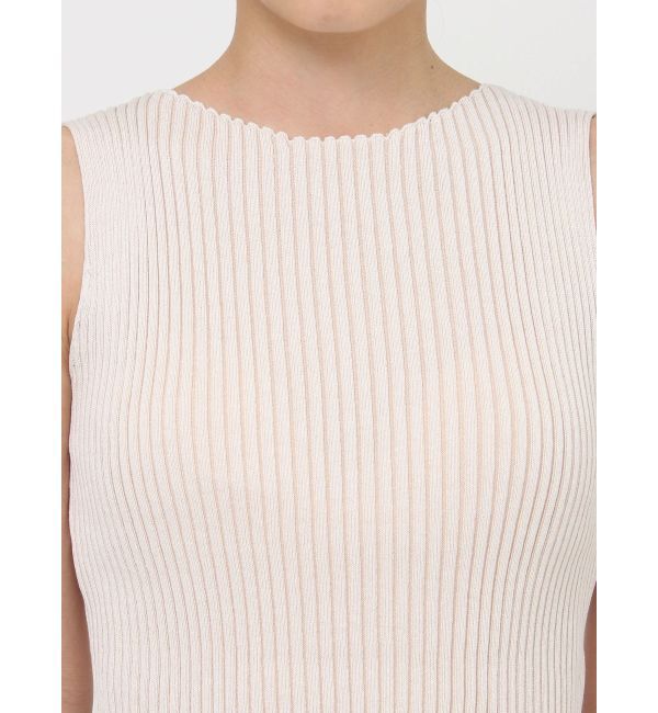 MURUA「バイカラーリブニットタンク」|ニット・セーター|