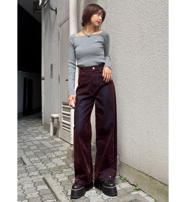 MURUA「ベーシックリブニット」|ニット・セーター|