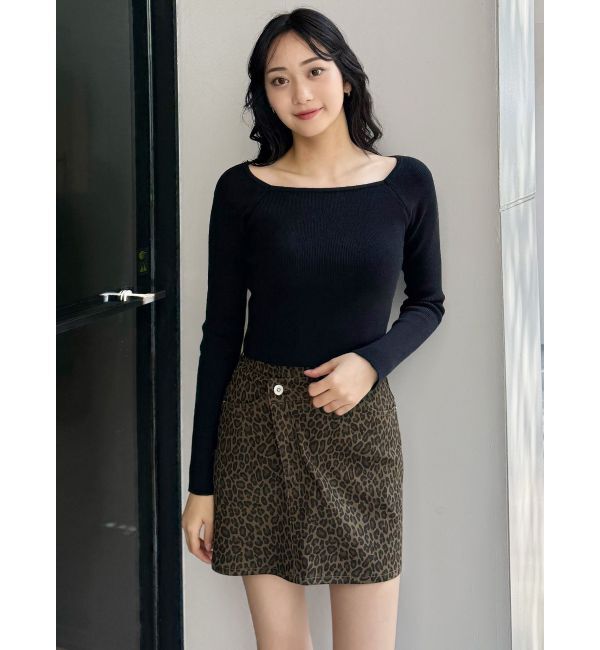 MURUA「ベーシックリブニット」|ニット・セーター|