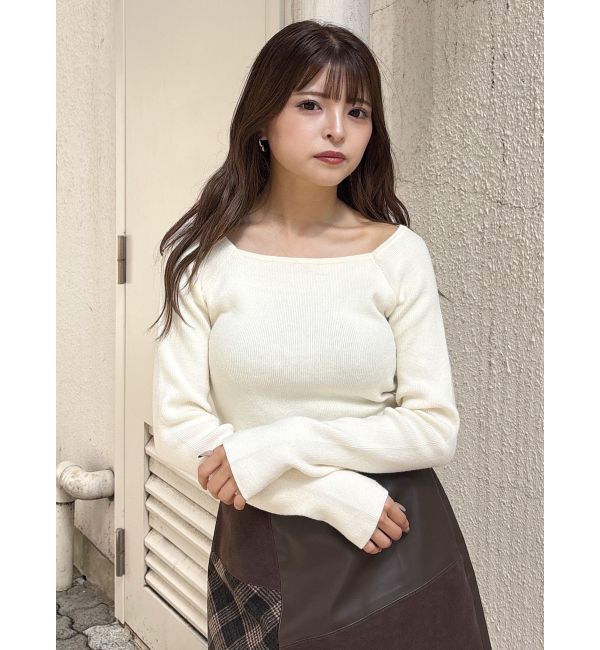 MURUA「ベーシックリブニット」|ニット・セーター|