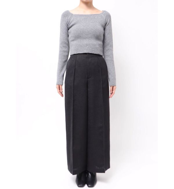 MURUA「ベーシックリブニット」|ニット・セーター|