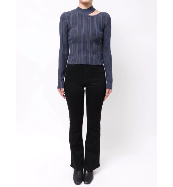 MURUA「チョーカーランダムリブニット」|ニット・セーター|