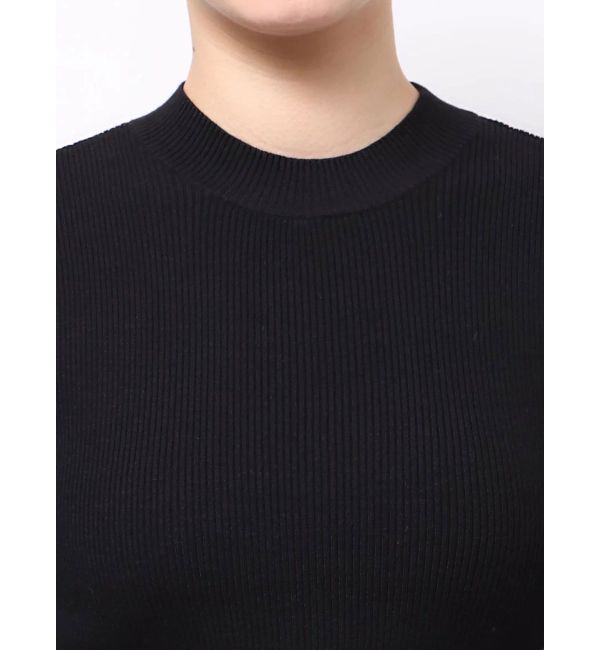 MURUA「チュールカフスリブニット」|ニット・セーター|