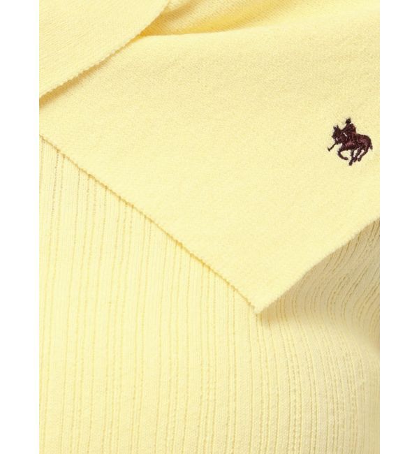 LAGUNAMOON「【POLO BCSコラボ】アシメカラーネックリブニットプルオーバー」|ニット・セーター|