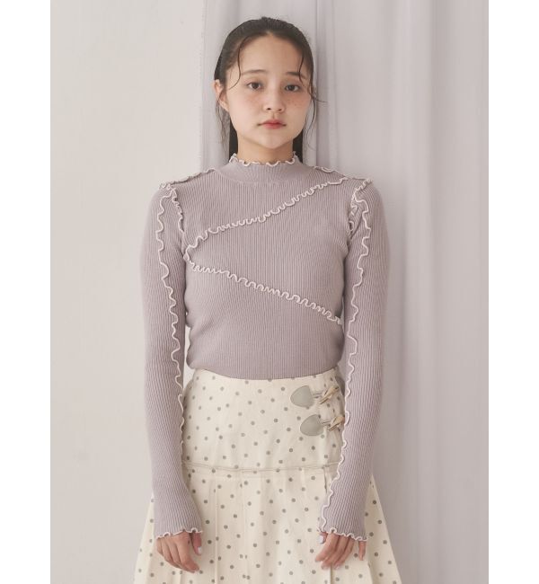 merry jenny「メロウリブニットtops」|ニット・セーター|