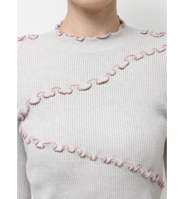 merry jenny「メロウリブニットtops」|ニット・セーター|