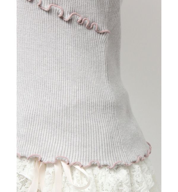 merry jenny「メロウリブニットtops」|ニット・セーター|