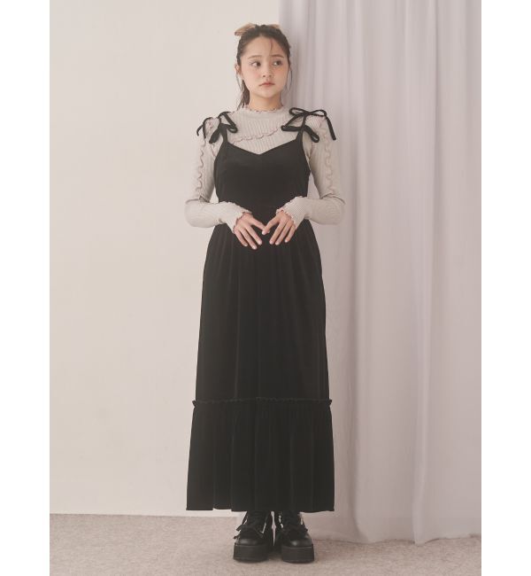 merry jenny「メロウリブニットtops」|ニット・セーター|