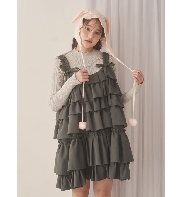 merry jenny「メロウリブニットtops」|ニット・セーター|