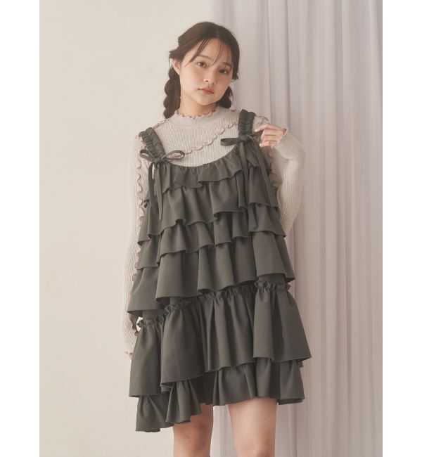 merry jenny「メロウリブニットtops」|ニット・セーター|