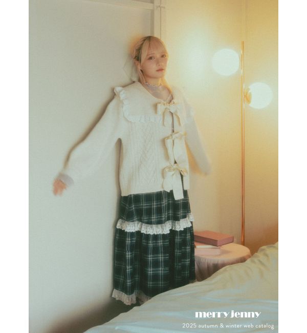 merry jenny「メロウリブニットtops」|ニット・セーター|
